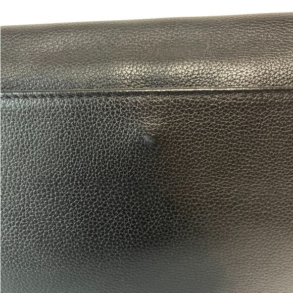 Longchamp Le Foulonne Navy Pebbled Leather Shoulder Crossbody Bag Y2K Vintage - Picture 9 of 11